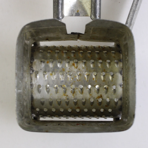 Vintage Metal Mouli Hand Grater Wooden Handle France