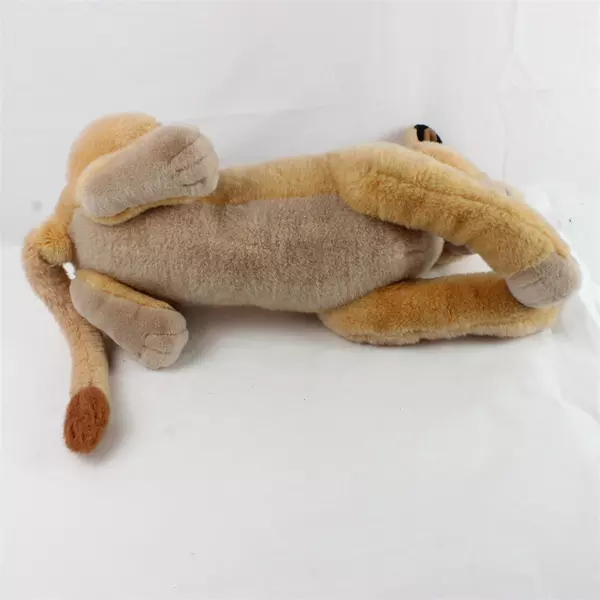 Stuffed Plush Lioness Laying Down 22in Soft Toy Tail