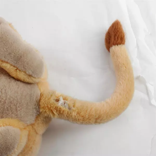 Stuffed Plush Lioness Laying Down 22in Soft Toy Tail