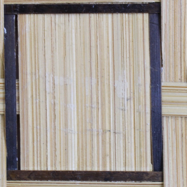 Unbranded Woven Bamboo/Rattan Octagon Serving Tray 12" Diameter