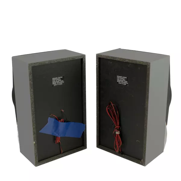 Philips FWB-C100W/17 Speaker Set 3Ω Gray Tested Working Good Pre-Owned