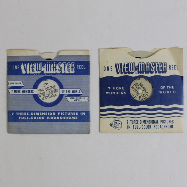 Lot Of 2 View Master New Orleans Louisiana #331 Duplicate Reels