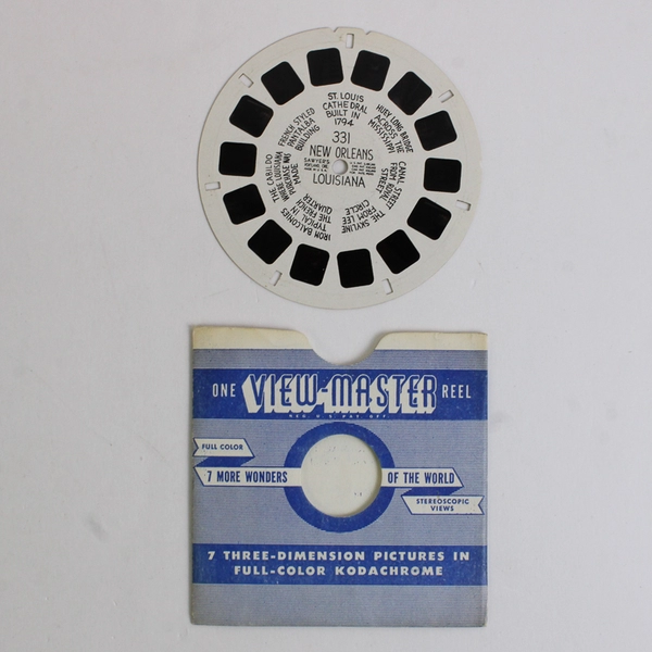Lot Of 2 View Master New Orleans Louisiana #331 Duplicate Reels