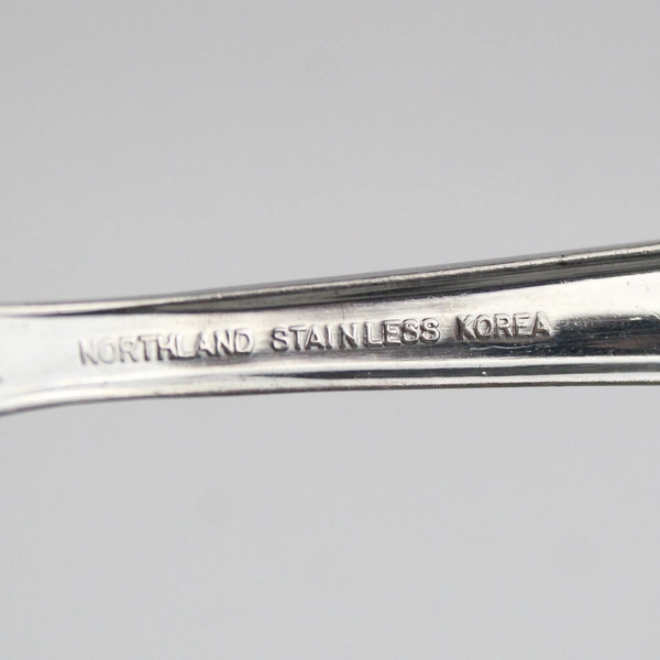 Lot Of 6 Northland Silver Forever (Stainless) Flatware Teaspoons 6.25" Long