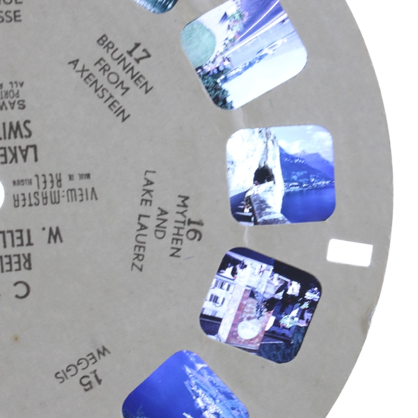 Lot Of 5 View Master Scenic Switzerland Reels #1253 #1272 #1343 #1602 #1603 