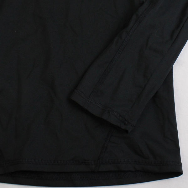 Champion Black Long Sleeve Stretch Shirt with Mesh Panels Women's Size Large