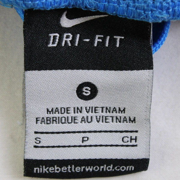 Nike Dri-FIT Boys Athletic Shorts Blue Black Gray White Size Small