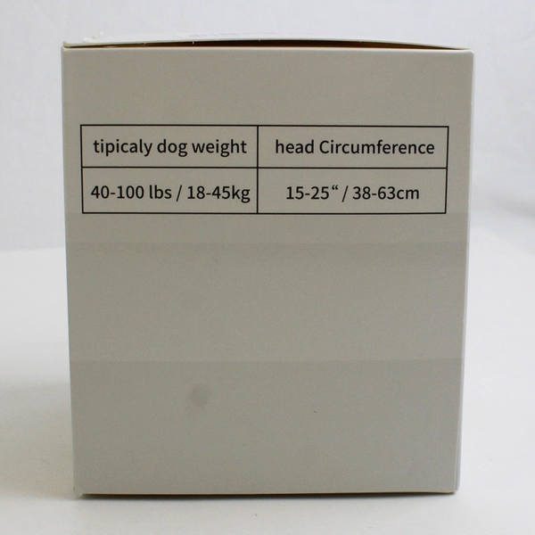 Unbranded Dog Ear Muffs Ear Protection Noise Reduction Pure Black Color