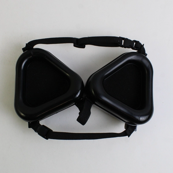 Unbranded Dog Ear Muffs Ear Protection Noise Reduction Pure Black Color