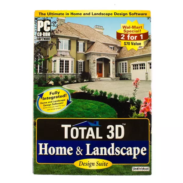Total 3D Ultimate Home & Landscape Design Software v7.0 CD-ROM Windows