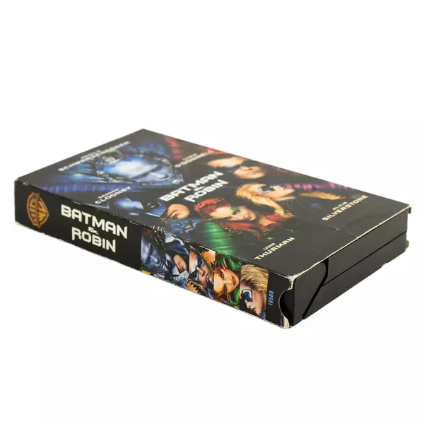 Batman & Robin (1997) VHS Warner Bros Untested PG-13