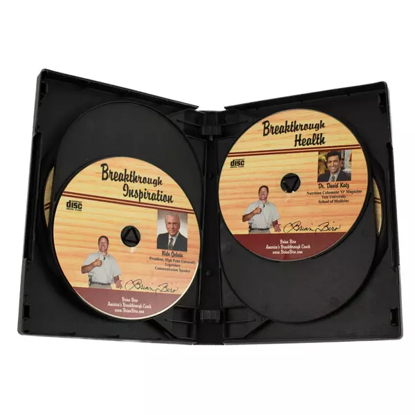 Brian Biro America’s Breakthrough Coach Breakthrough Interviews 6 CD set 