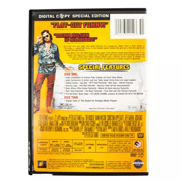 The Rocker DVD Born to Rock Edition Rainn Wilson - Comedy, Good Pre-Owned