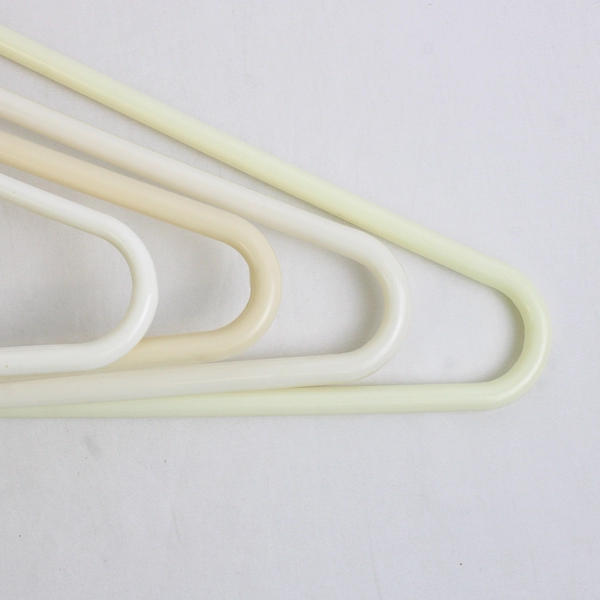 Mixed Lot of 10 Off-White Plastic Clothes Hangers Home Organization Storage