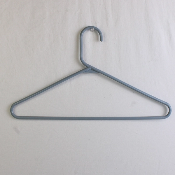 Mixed Lot of 10 Light Blue Plastic Clothes Hangers Home Organization