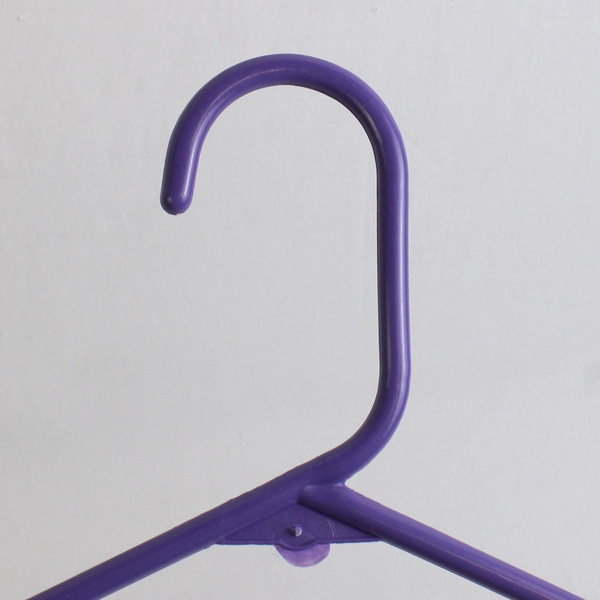 Mixed Lot of 10 Purple Plastic Clothes Hangers Home Organization