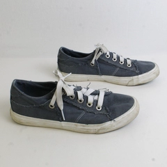 Blowfish Malibu Solid Blue Color Martina Lace Up Sneakers Women's Size 9M