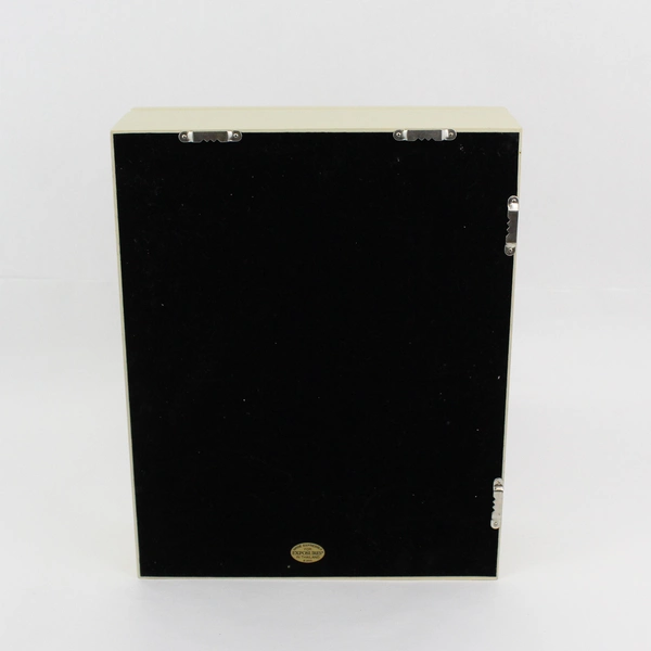 2000 Exposures Wooden Glass Top Display Case Light yellow 12 x 15 x 4  Inches