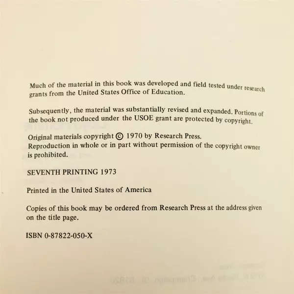 How to Use Contingency Contracting in the Classroom Homme 1970