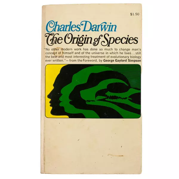 The Origin of Species by Charles Darwin Collier Books 1976 Paperback