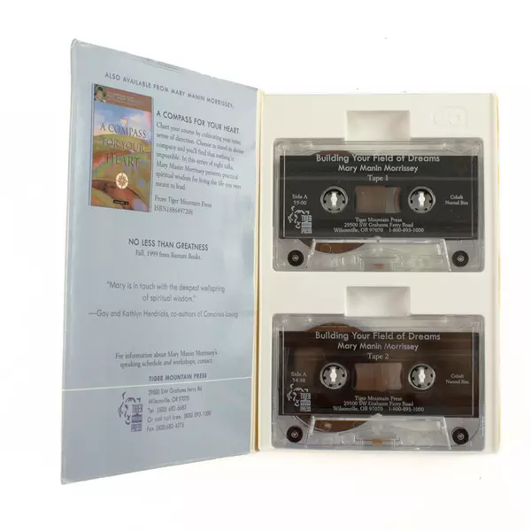 Building Your Field of Dreams Mary Manin Morrissey 1997 Cassette Tapes