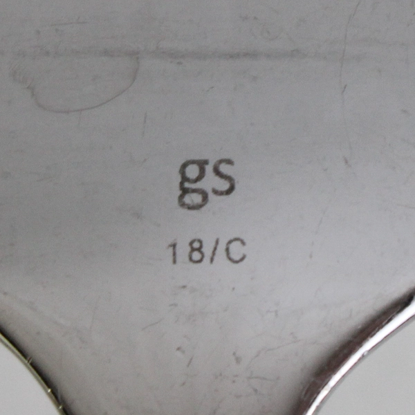 4 Gourmet Settings Chute River Pattern 18/10 SS Dinner Forks 8.5" Rare HTF