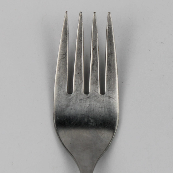 Lot of 2 Oneida Silver Rose Queen Pattern Stainless Salad Forks 6.25" Good