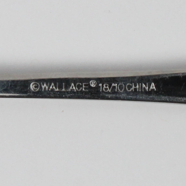 Wallace Silver Picasso Pattern 18/10 Stainless Teaspoon 6.25" Hard To Find