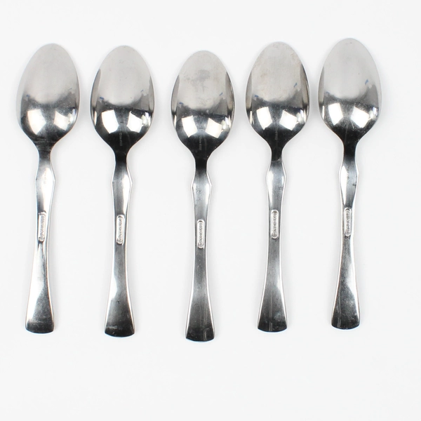 Lot Of 5 Oneida Silver Physique (Stainless) Flatware Teaspoons 6.25" Long