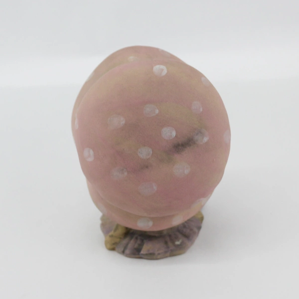 Vintage UCTCI Japan Big Pink Hat Girl Figurine with Flower Pot