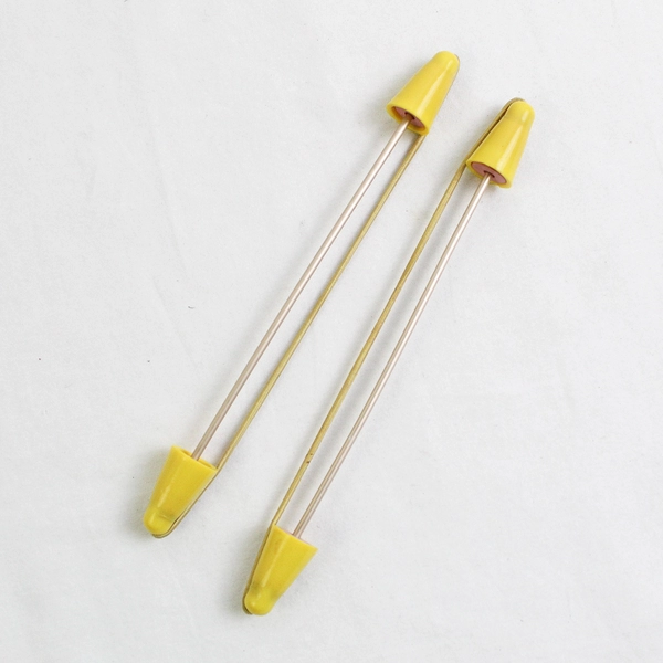 Lot of 2 Large Stainless Steel Pins for Sewing Crafting Jewelry Tool 