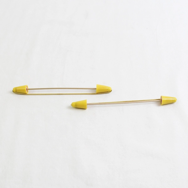 Lot of 2 Large Stainless Steel Pins for Sewing Crafting Jewelry Tool 