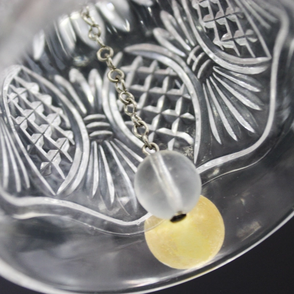 Cut 24% Lead Crystal Bell made in Italy