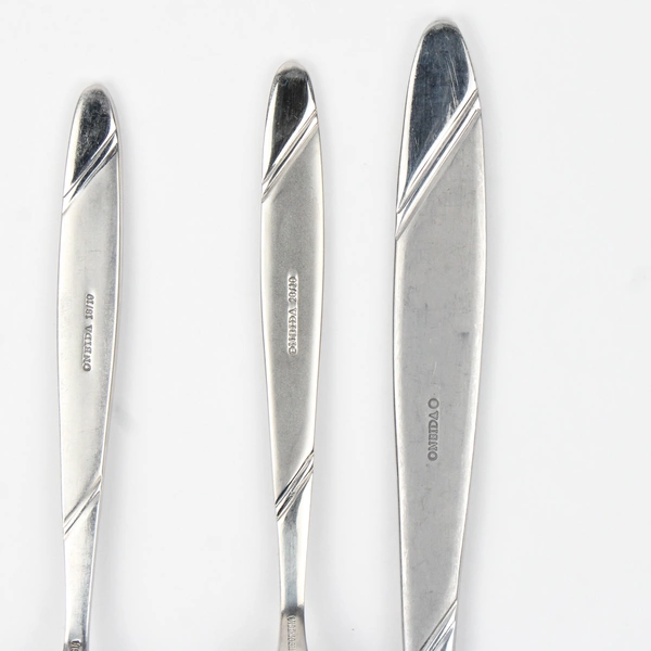 Lot Of 3 Oneida Silver Risotto (Stainless) Flatware Serving Fork 2 Sugar Spoons