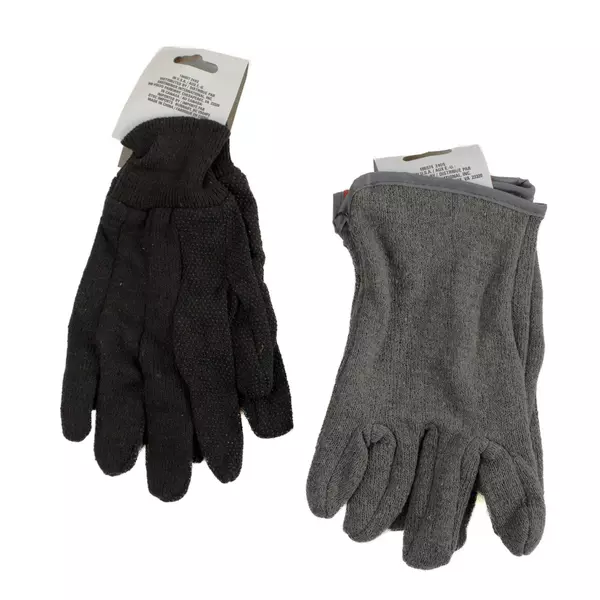 Lot of 2 Pairs of Tool Bench Jersey Gloves, New 