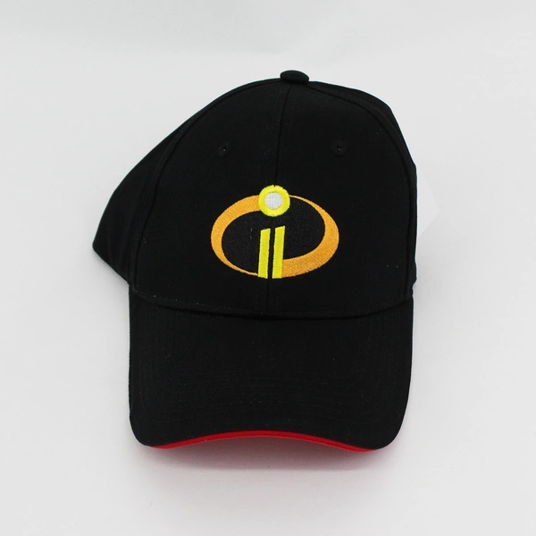 Disney Pixar Incredibles 2 Baseball Cap Stretch Back Black Hat