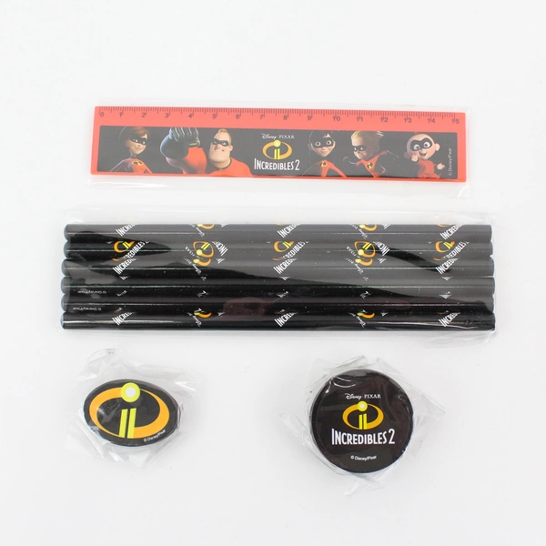 Disney Pixar Incredibles 2 Pencil Case NIP