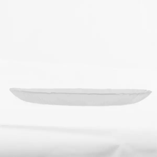 Arcoroc Canterbury Crocus Torte Plate 10.5in Clear Glass Serving Platter