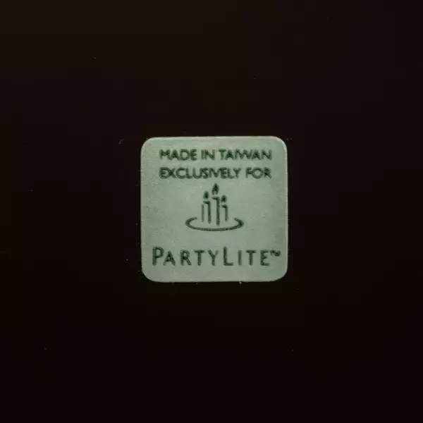 Partylite Mirrored Square Tile 8.5in - Decorative Candle Tray Mirror