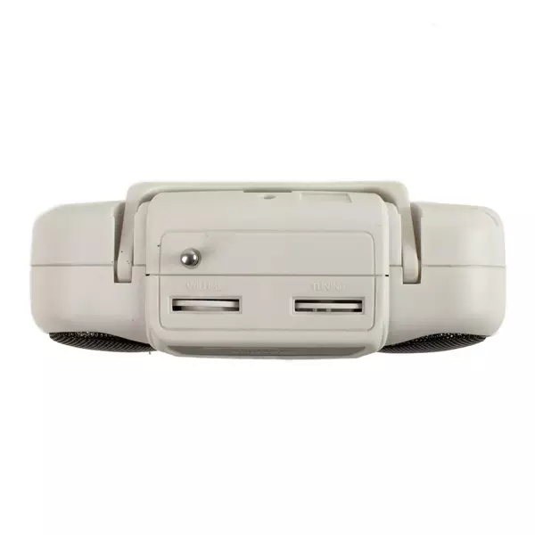 Suntone RR2500 White Mini AM/FM Boom Box Radio 7.5in x 3.5in Untested