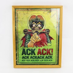 Framed Mars  Attacks Ack Ack! Movie Poster 15.5" x12" 