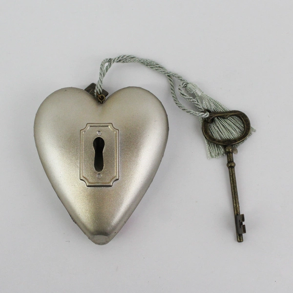  Demdaco Art Hearts Hummingbird Heart Sculpture With Key Easel Dean Crouser