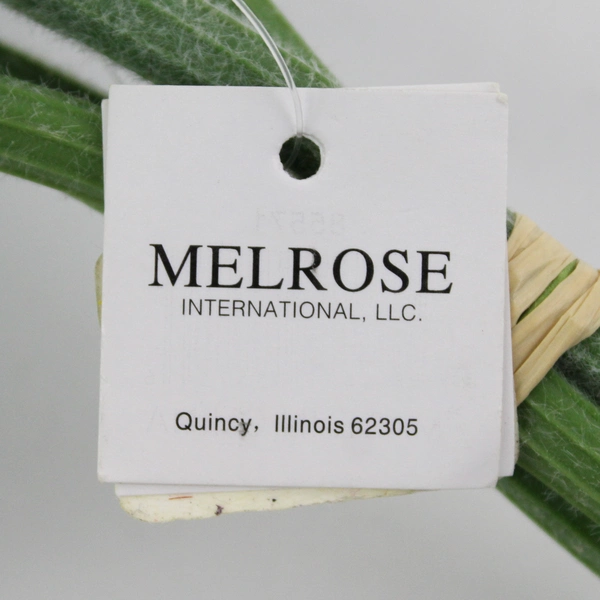 4 Melrose International Yellow 11.5" Faux Silk Sunflower Stems