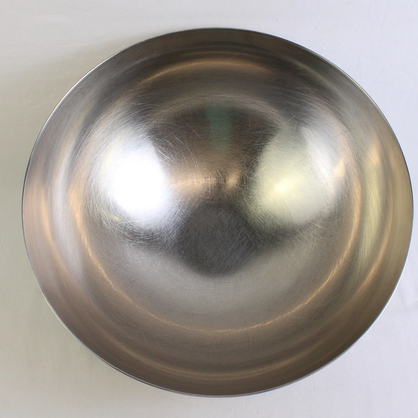 Lot Of 2 Ikea Stainless Steel Round Mixing Bowls (1 11.25" Diam, 1 14.5" Diam)