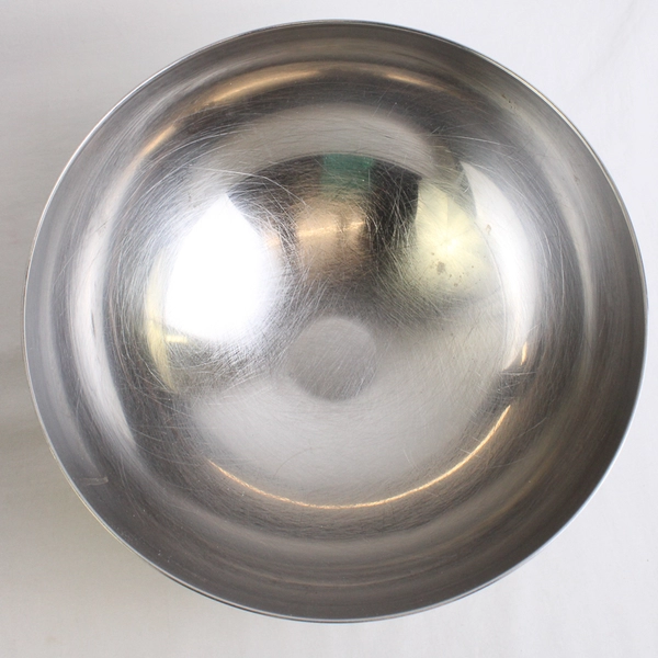 Lot Of 2 Ikea Stainless Steel Round Mixing Bowls (1 11.25" Diam, 1 14.5" Diam)