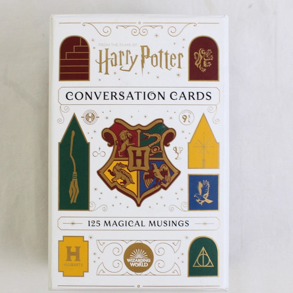 Warner Bros Harry Potter Conversation Cards 125 Magical Musings Wizarding World