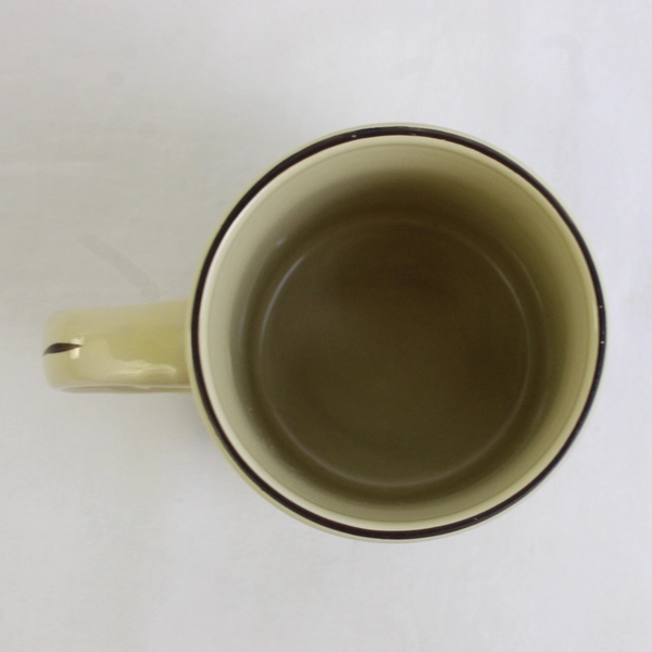 Five Pine Lodge and Spa Hotel Brown/Beige Ceramic Mug With Handle Mug 4.5" Tall