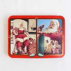 1995 Coca-Cola Christmas Santa Nostalgia Playing Cards