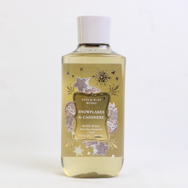 Bath & Body Works Snowflakes And Cashmere Scented Body Wash (10 Fl Oz, Full)