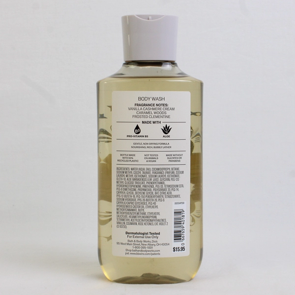 Bath & Body Works Snowflakes And Cashmere Scented Body Wash (10 Fl Oz, Full)